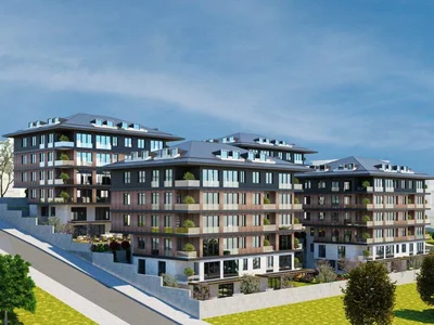 Residential complex New project with a swimming pool and green areas, 5 minutes away from the coast, Istanbul, Turkey