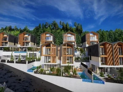 Villa For Sale New Villas Project in Alanya for Turkish Citizenship