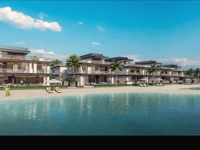 Wohnanlage New complex of villas Nineteen Riviera Lagoon with swimming pools and underground garages, Nad Al Sheba, Dubai, UAE