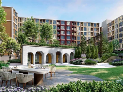 Wohnanlage Residential complex with a swimming pool and a gym clos to the airport, Nonthaburi, Thailand
