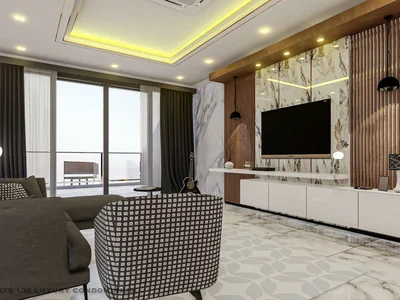 Residential complex Luxury residence with a swimming pool and a panoramic sea view, Samui, Thailand
