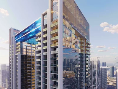 Zespół mieszkaniowy Apartments with views of the city, sea and lakes, in a complex Viewz with developed infrastructure, JLT, Dubai, UAE