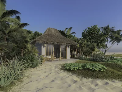 Appart-hôtel Villa project showcasing glamp villa