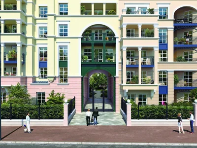Zespół mieszkaniowy New exclusive residential complex in Le Plessis-Robinson, Ile-de-France, France