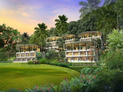 Complexe résidentiel Luxury residence with a swimming pool and a panoramic sea view, Samui, Thailand