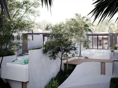 Zespół mieszkaniowy New villas with swimming pools and picturesque views, Bali, Indonesia