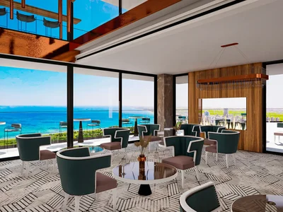 Edificio de apartamentos NCP-134  just 400 meters from the beach. It consists of four modern blocks