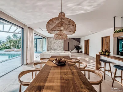 Zespół mieszkaniowy New complex of villas with swimming pools, terraces and sea views, Samui, Thailand