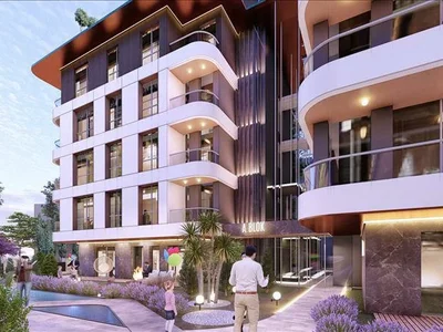 Zespół mieszkaniowy New residence with a garden close to a metro station, Istanbul, Turkey