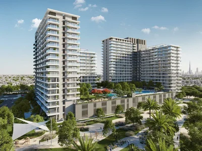 Residential complex New residence Club Drive with a swimming pool and around-the-clock security, Dubai Hills, Dubai, UAE