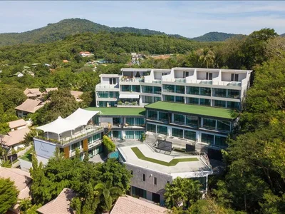 Zespół mieszkaniowy Guarded residence with swimming pools at 800 meters from the beach, Phuket, Thailand