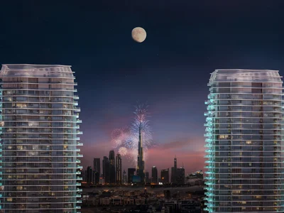 Edificio de apartamentos 🌴 Laguna Residence by One Development – The UAE’s First Full AI-Lagoon Sanctuary in City of Arabia