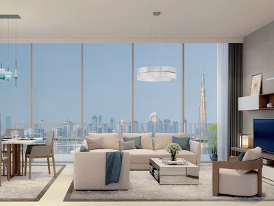 Zespół mieszkaniowy Harbour Gate—apartments in a residential complex by Emaar with views of harbor and large park, swimming pools and gym in Dubai Creek Harbour
