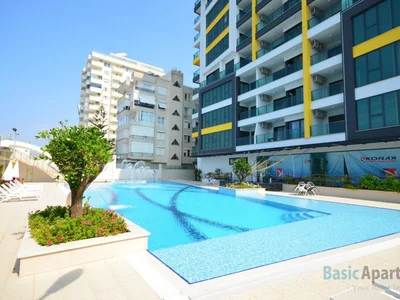 Residential quarter Beach-front Apartment in Mahmutlar, Alanya