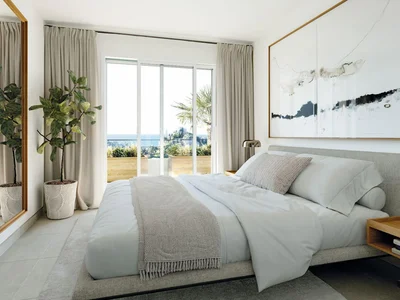 Zespół mieszkaniowy First class residential complex with swimming pools surrounded by greenery and with sea views, Eze, Cote d'Azur, France