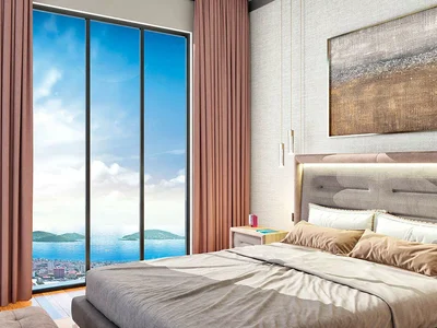 Zespół mieszkaniowy New apartments in a residence with a swimming pool and sports grounds, Istanbul, Turkey