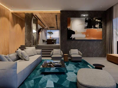 Complexe résidentiel Complex of villas with swimming pools in the picturesque area of Kamala, Phuket, Thailand
