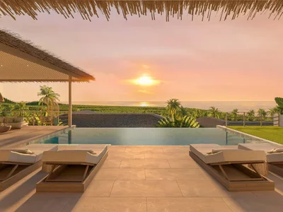 Zespół mieszkaniowy Prestigious residential complex of turnkey villas with swimming pools and sea views, Bang Makham, Samui, Thailand