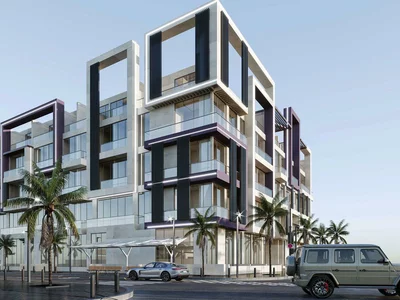 Complejo residencial New residence 555 Park Views with a swimming pool and around-the-clock security close to a metro station, JVT, Dubai, UAE