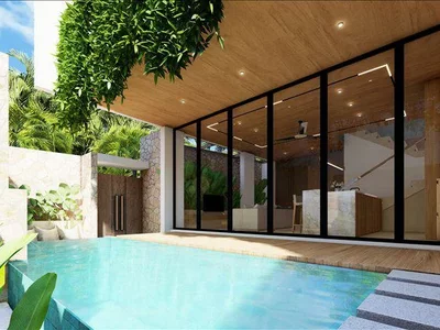 Complexe résidentiel Furnished villas with swimming pools and garden in a popular area Canggu, Bali, Indonesia