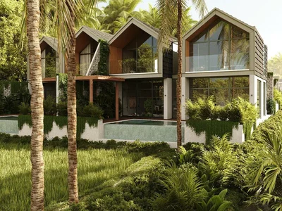 Zespół mieszkaniowy New residential complex of first-class villas in Ubud, Bali, Indonesia