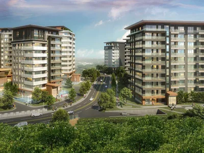 Zespół mieszkaniowy New residence with swimming pools and a riding arena in the center of Istanbul, Turkey