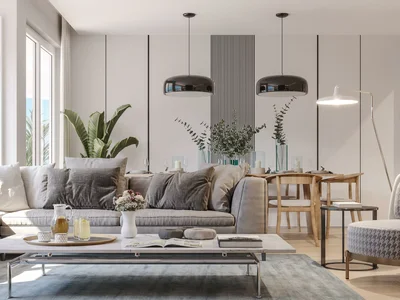 Complexe résidentiel Apartment with panoramic views of the sea, city and Princes' Islands, Pendik, Istanbul, Turkey