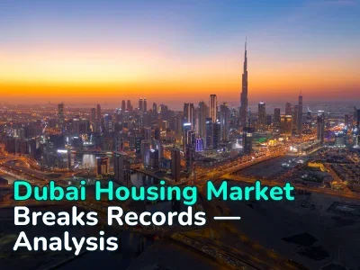 Dubai's Housing Market Continues to Show Record Growth Rates. Analysis From REALTING