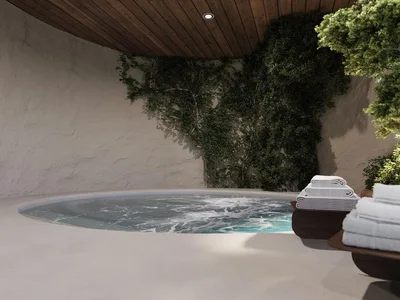 Wohnanlage Premium residence with a wellness center and a panoramic view of the ocean, Uluwatu, Bali, Indonesia