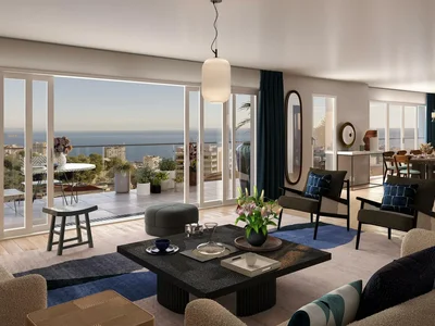 Residence s vidom na more i Monako