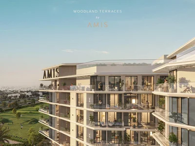 Complexe résidentiel New stylish residential complex Woodland Terraces in Meydan area, Dubai, UAE