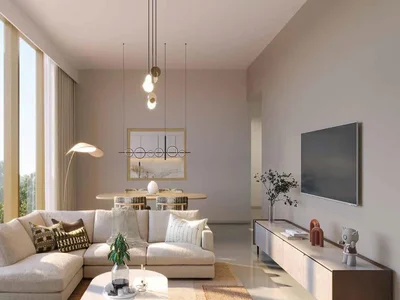 Complexe résidentiel New South Square Residence with swimming pools, a wellness center and a co-working space, Dubai South, Dubai, UAE