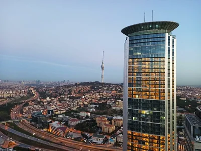 Жилой комплекс Высотная резиденция с отелем, бизнес-центром и развитой инфраструктурой в престижном районе, Стамбул, Турция
