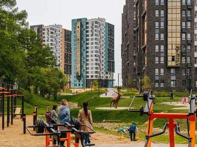 Residential quarter Skandinaviya