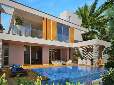 Residential complex New complex of villas close to the sea and the tourist area of Paphos, Cyprus