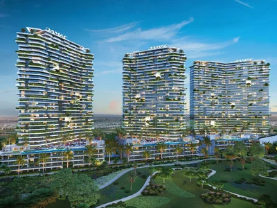 Complexe résidentiel Golf Greens — new apartments in premium residential complex by DAMAC with the richest infrastructure in DAMAC Hills, Dubai