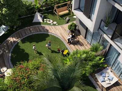Complexe résidentiel Townhouses with garden view, near forest and lake, Bahçeşehir, Istanbul, Turkey