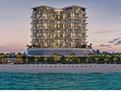 Complejo residencial New project VILLA DEL GAVI with 2 infinity pools and a direct access to the beach, Dubai Islands, Dubai, UAE