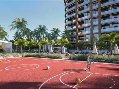 Zespół mieszkaniowy Gated premium residential complex with a view of the sea in the resort area of Alanya, Turkey