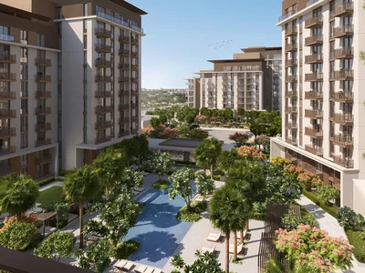 Wohnanlage New residence Riwa at MJL with a panoramic view in the exclusive green area of Umm Suqeim, Dubai, UAE