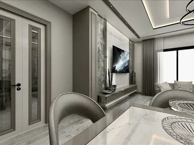 Zespół mieszkaniowy New low-rise residence with swimming pools in a picturesque area, Istanbul, Turkey
