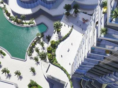 Complejo residencial New residence Golf Views Seven City with swimming pools, a shopping mall and a co-working area, JLT, Dubai, UAE
