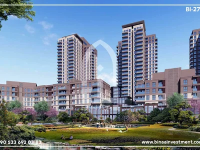 Многоквартирный жилой дом Istanbul Bahcesehir Apartments Project