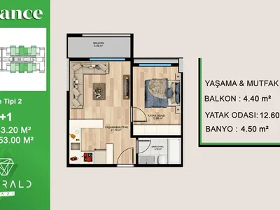 Dzielnica mieszkaniowa Apartments with 20% discount in the complex in Emerald Elegance near the sea.