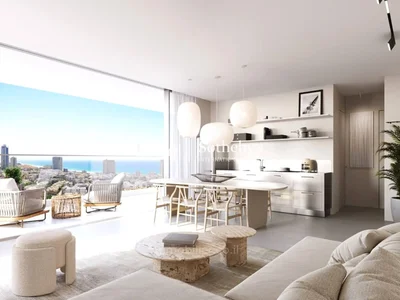 Residential quarter New apartment with panoramic view in a luxury tower in bat yam