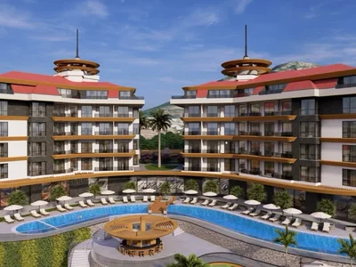 Wohngebäude New Apartment Project For Sale in Alanya Kestel