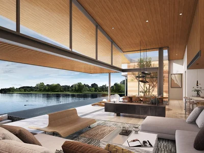 Zespół mieszkaniowy New luxury lakeside villa complex in Cherng Thale, Phuket, Thailand