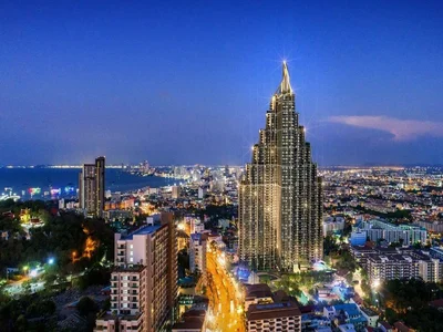 Complexe résidentiel New apartments in an exclusive residential complex, Pattaya, Chonburi, Thailand