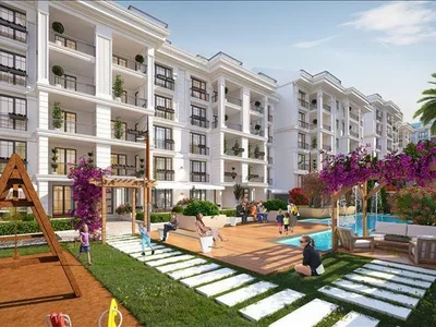 Zespół mieszkaniowy Residential complex with a swimming pool and around-the-clock security close to the beach, Istanbul, Turkey