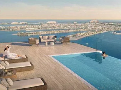 Complexe résidentiel Modern residence Seapoint with a beach and an access to the promenade, Emaar Beachfront, Dubai, UAE